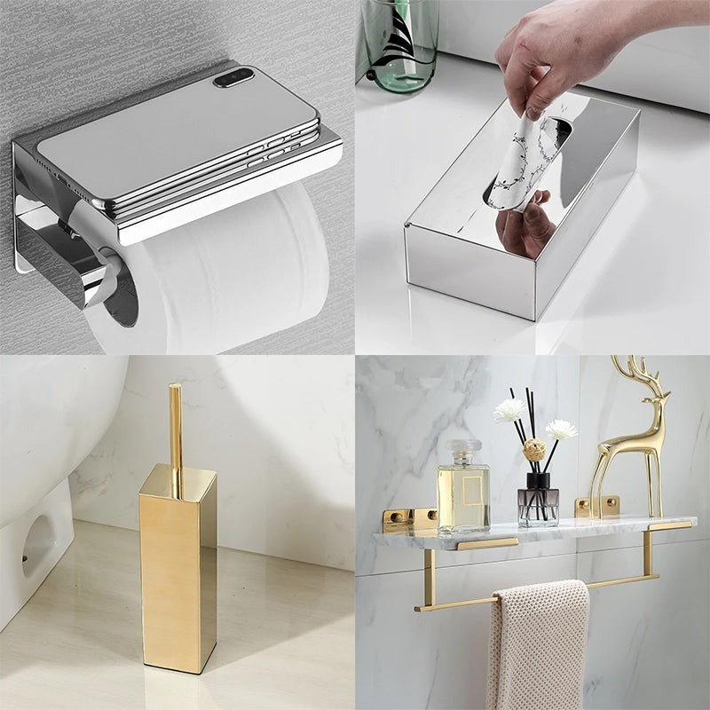 Shop new trends in bathroom accessories, washroom fixtures & fittings, towel racks, bathroom shelving, soap dispensers, bathroom sets, bathroom shelving, bathroom gadgets & more!