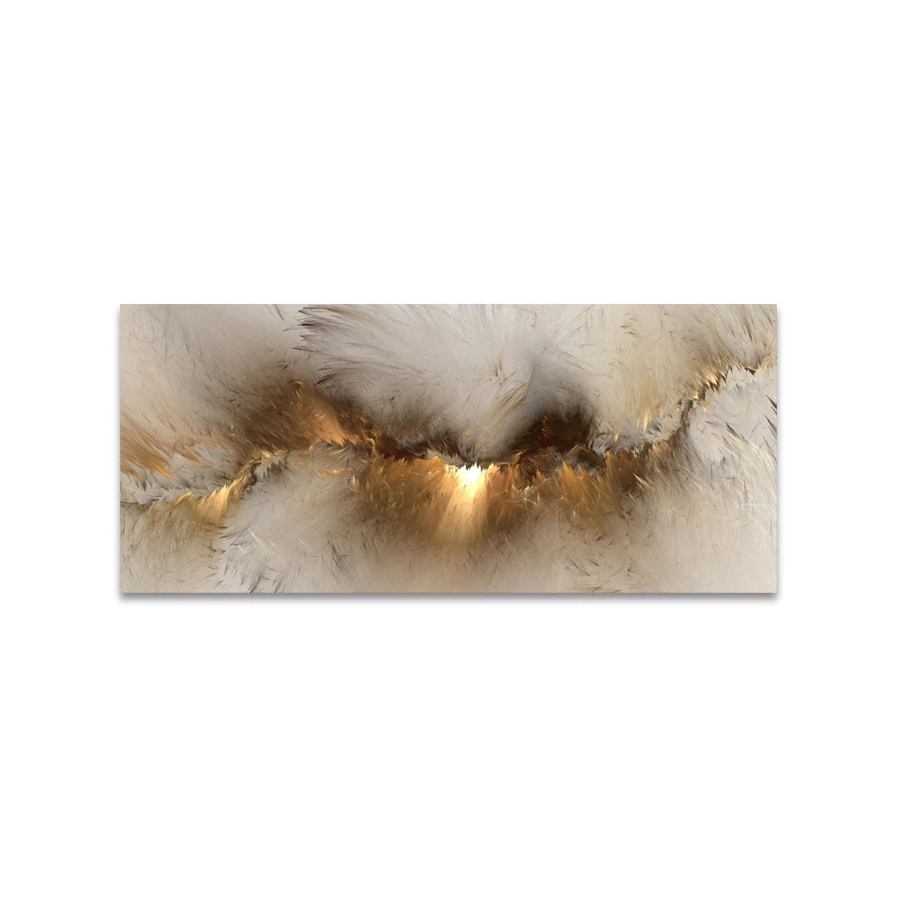 Big Sizes Abstract Alien Cloud Wall Art – Modern Canvas Poster Wall Art Fine Art Canvas Print for Living Room, Bedroom Art Decor