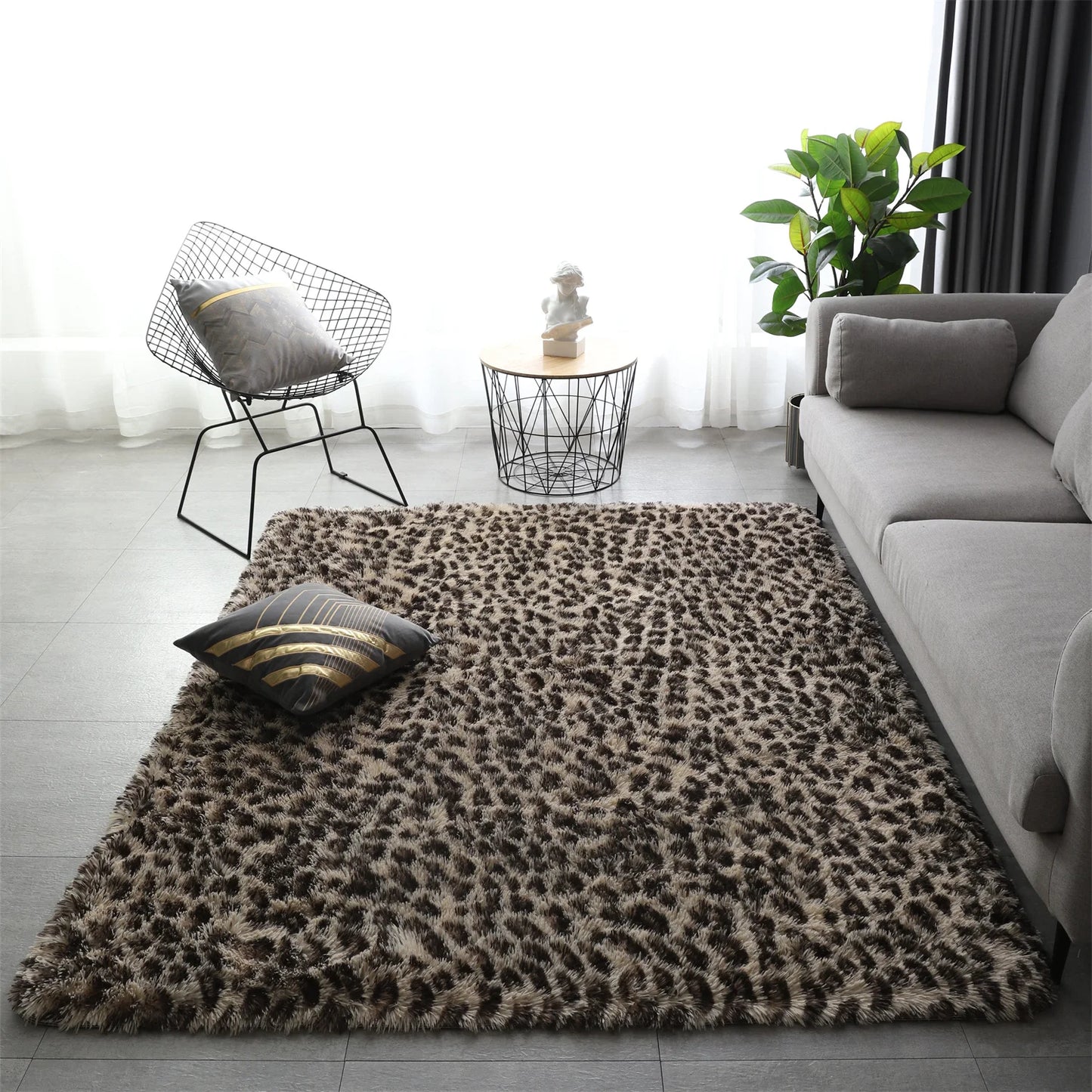 Extra Soft Fluffy Area Rug – Indoor Shag Carpet for Living Room, Bedroom & Nursery Rooms, Silky Soft, Non-Slip Design