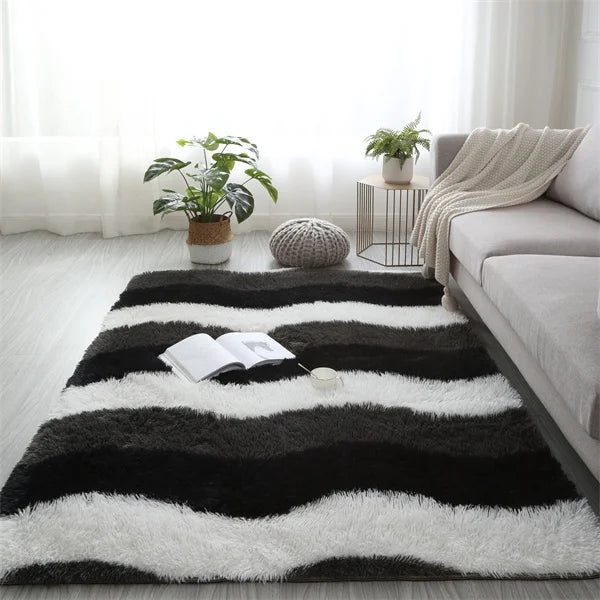 Extra Soft Fluffy Area Rug – Indoor Shag Carpet for Living Room, Bedroom & Nursery Rooms, Silky Soft, Non-Slip Design