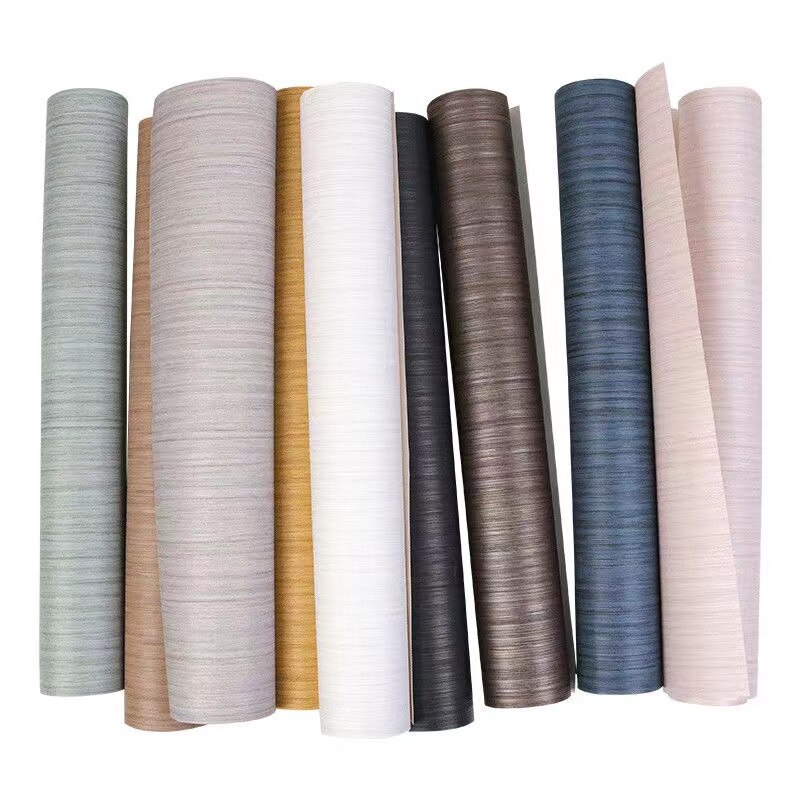 Luxury Lines Black Gray Wallpaper Gradient Stripe Wallpaper Solid Colors Modern Wall Covering For Contemporary Interiors