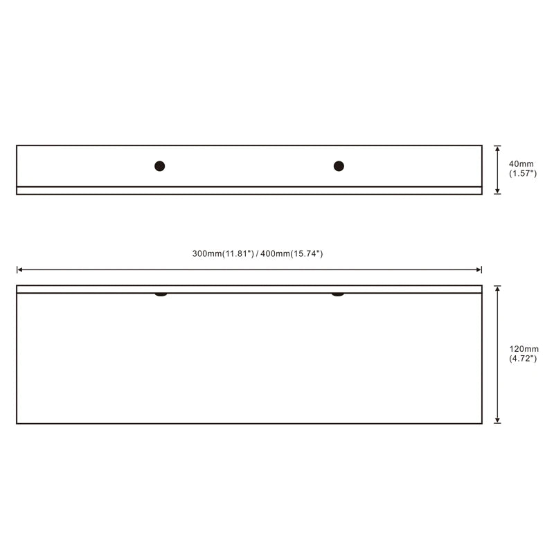 Modern Matt Black Aluminium Shelf 30-60cm Bathroom Storage Rack For Kitchen Washroom Simple Minimalist Designer Bathroom Fitting Single Tier Shelf