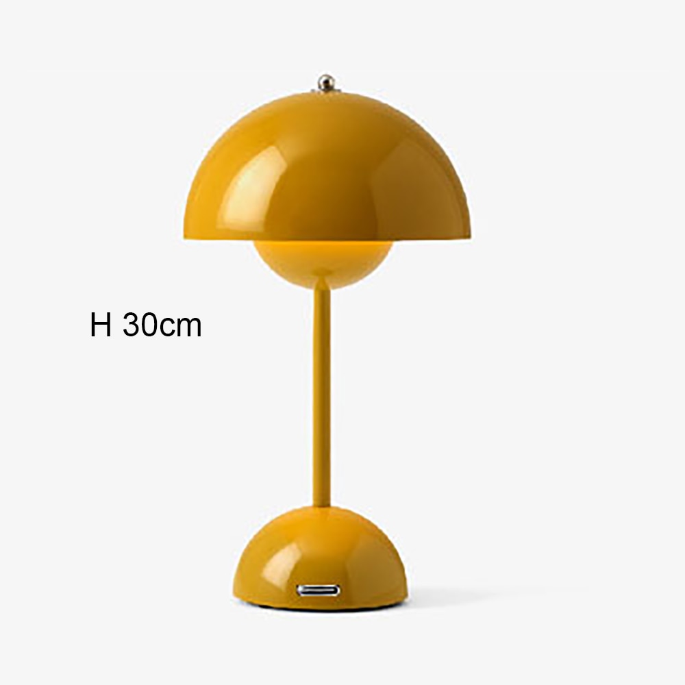 Modern Italian Sculptured Designer Desk Light LED USB Rechargeable Cordless Portable Night Lamp For Desk Coffee Table Study