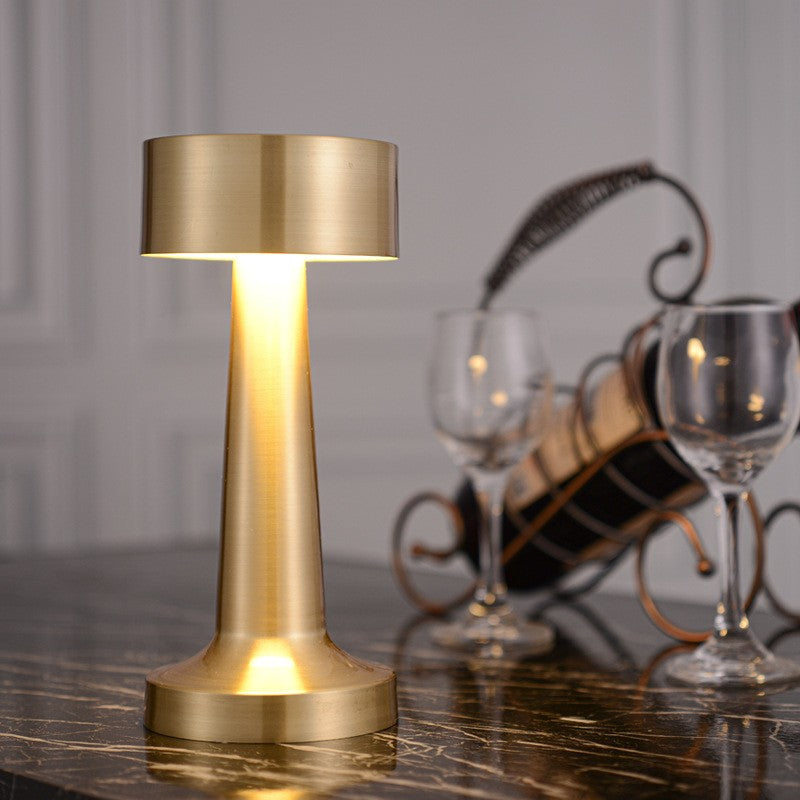 Portable Cordless LED Desktop Lamp For Cafe Bar Living Room USB Rechargeable Desktop Night Lamp For Home Office