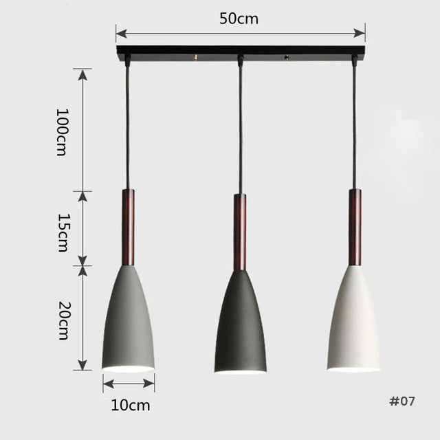 Minimalist Scandinavian Pendant Light Modern LED Hanging Lamps Chandelier Lighting For Dining Room Living Room Designer Kitchen Contemporary Home Lighting
