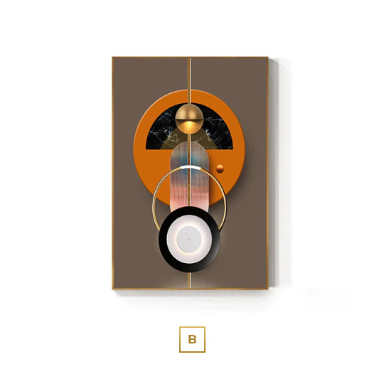 Modern Aesthetics 3d Visual Effect Wall Art Fine Art Canvas Prints Abstract Architectural Pictures For Luxury Loft Living Room Hotel Room Home Office Decor