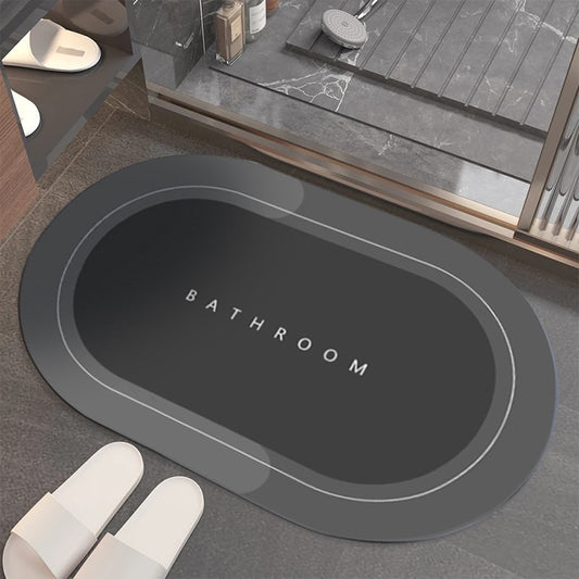 Non-Slip Nappa Skin Rubber Mat for Bathroom Kitchen And Entrance Hall Super Absorbent