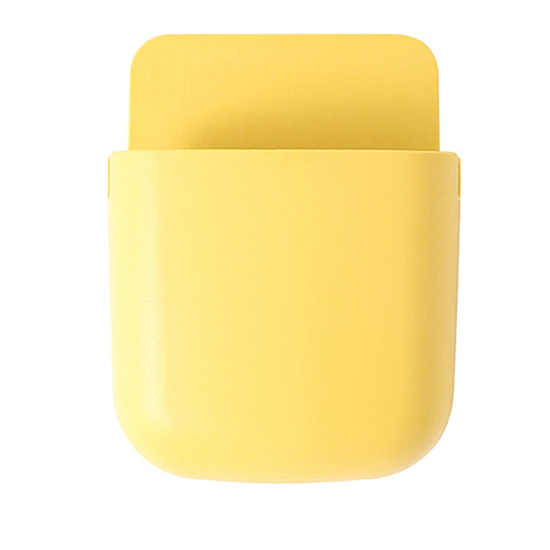 Wall Mounted Pouch For Storing Remote Control Mobile Phone Pocket For Holding Air Conditioning Remote Control Self Adhesive Installation
