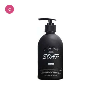 Stylish Black Matte Glass Bathroom Soap Pump Dispenser For Hand Washing Sanitizer Shampoo Body Wash Liquid Lotion Bottles For Your Kitchen Or Washroom