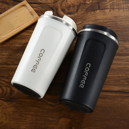 Stainless Steel Thermo Coffee Mug Ultra Lightweight Portable Thermo Cup Travel Water Bottle For Work Home Leisure Vacuum Thermocup