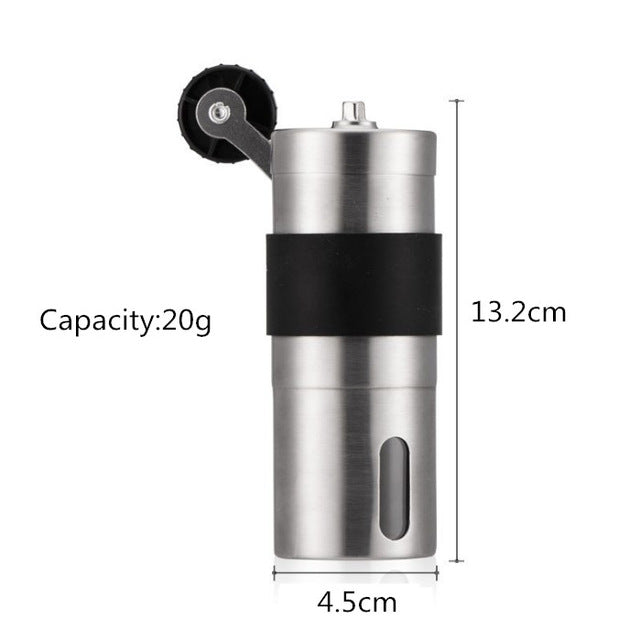 Stainless Steel Coffee Grinder Adjustable Coffee Bean Mill To Create Rough Or Fine Ground Coffee Easy Operation Kitchen Coffee Tools