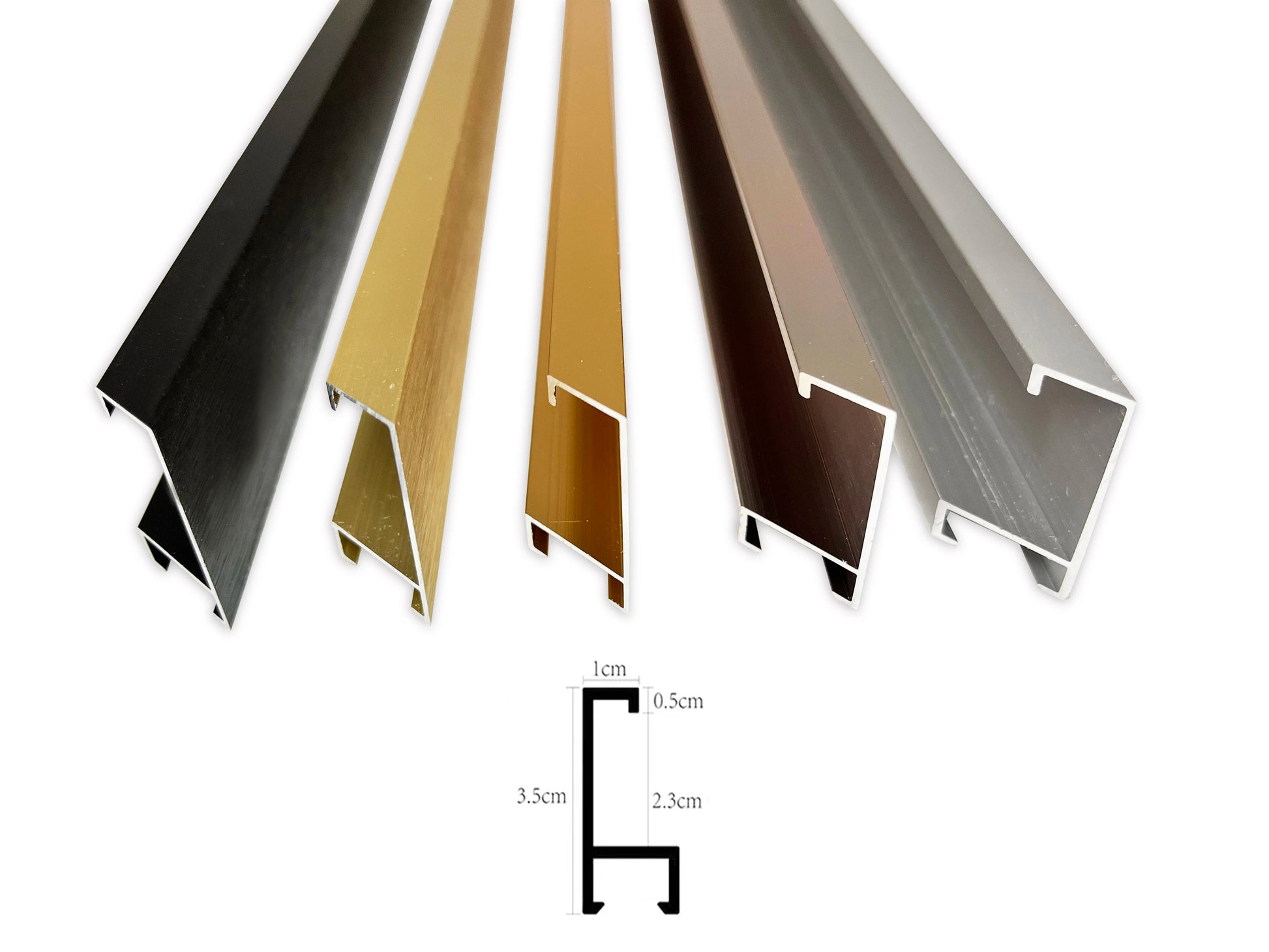 Aluminum Picture Frames For Canvas Prints 50x70 40x50 30x40cm Metal Outer Frames 8 Colors Black Golden Silver Purple Gold Frames For Canvas Prints