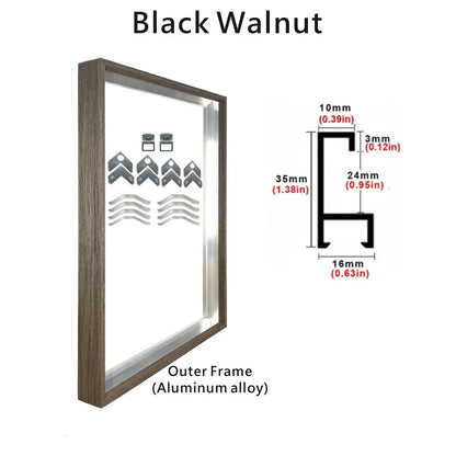 Aluminum Picture Frames For Canvas Prints 50x70 40x50 30x40cm Metal Outer Frames 8 Colors Black Golden Silver Purple Gold Frames For Canvas Prints