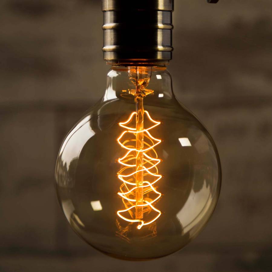 Vintage Style Dimmable Incandescent Filament Edison Light Bulb 40W 220V With E27 Base for Retro Lamp Fittings and Chandeliers
