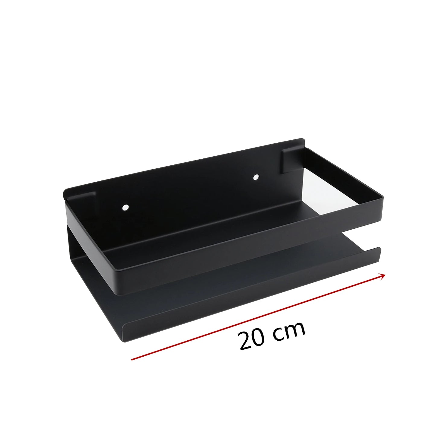 Modern Stainless Steel Bathroom Shelf For Soap Shampoo Cosmetics Shower Shelf Bathroom Storage Rack 4 Sizes In Matt Black Or Brushed Silver