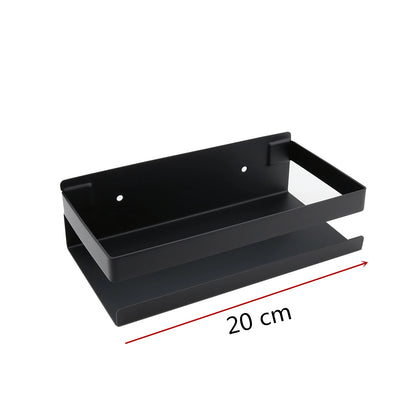Modern Stainless Steel Bathroom Shelf For Soap Shampoo Cosmetics Shower Shelf Bathroom Storage Rack 4 Sizes In Matt Black Or Brushed Silver