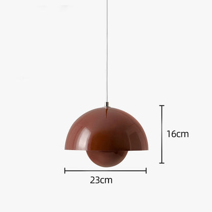 Colorful Flower Bud Nordic LED Pendant Lights For Kitchen Living Room Dining Room Modern Home Interior Lighting