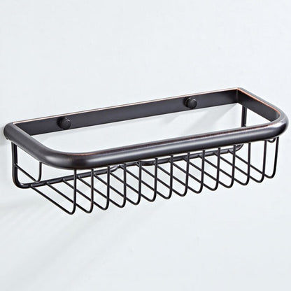 Brushed Stainless Steel Bathroom Racking Cosmetic Shelf For Washroom Shower Room Shampoo Basket Shelving Rack
