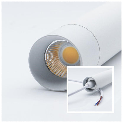 Modern Minimalist LED Tube Pendant Lights For Kitchen Island Dining Table Hanging Light Fixtures For Contemporary  Interior Design