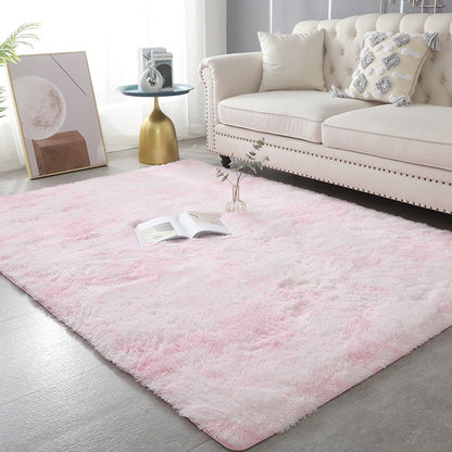 Thick Soft Plush Pile Area Rug For Living Room Deep & Fluffy Non-Slip Mat White Carpet For Modern Home Decor - Multiple Colors & Sizes
