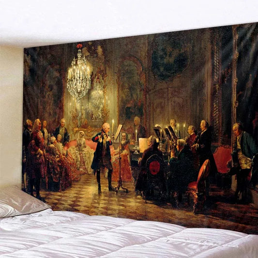 Classic Art Famous Paintings Wall Tapestries High Quality Wall Hanging Tapestry For Living Room Bedroom Creative Artistic Home Decor