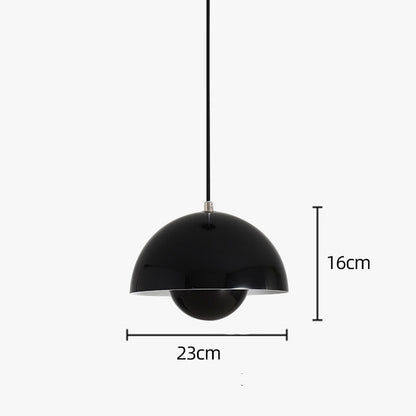 Colorful Flower Bud Nordic LED Pendant Lights For Kitchen Living Room Dining Room Modern Home Interior Lighting