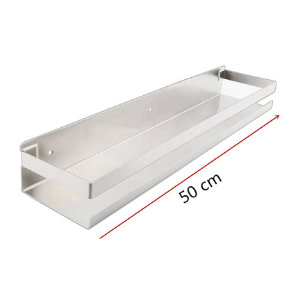 Modern Stainless Steel Bathroom Shelf For Soap Shampoo Cosmetics Shower Shelf Bathroom Storage Rack 4 Sizes In Matt Black Or Brushed Silver