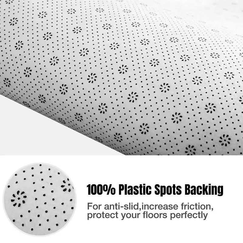 Thick Soft Plush Pile Area Rug For Living Room Deep & Fluffy Non-Slip Mat White Carpet For Modern Home Decor - Multiple Colors & Sizes