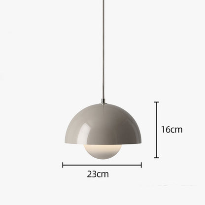 Colorful Flower Bud Nordic LED Pendant Lights For Kitchen Living Room Dining Room Modern Home Interior Lighting