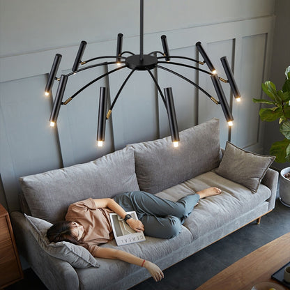 Contemporary Interior Lighting LED Chandelier Modern Ceiling Light Fixture For Luxury Loft Apartment Living Room Architectural Lighting Design