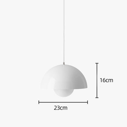 Colorful Flower Bud Nordic LED Pendant Lights For Kitchen Living Room Dining Room Modern Home Interior Lighting