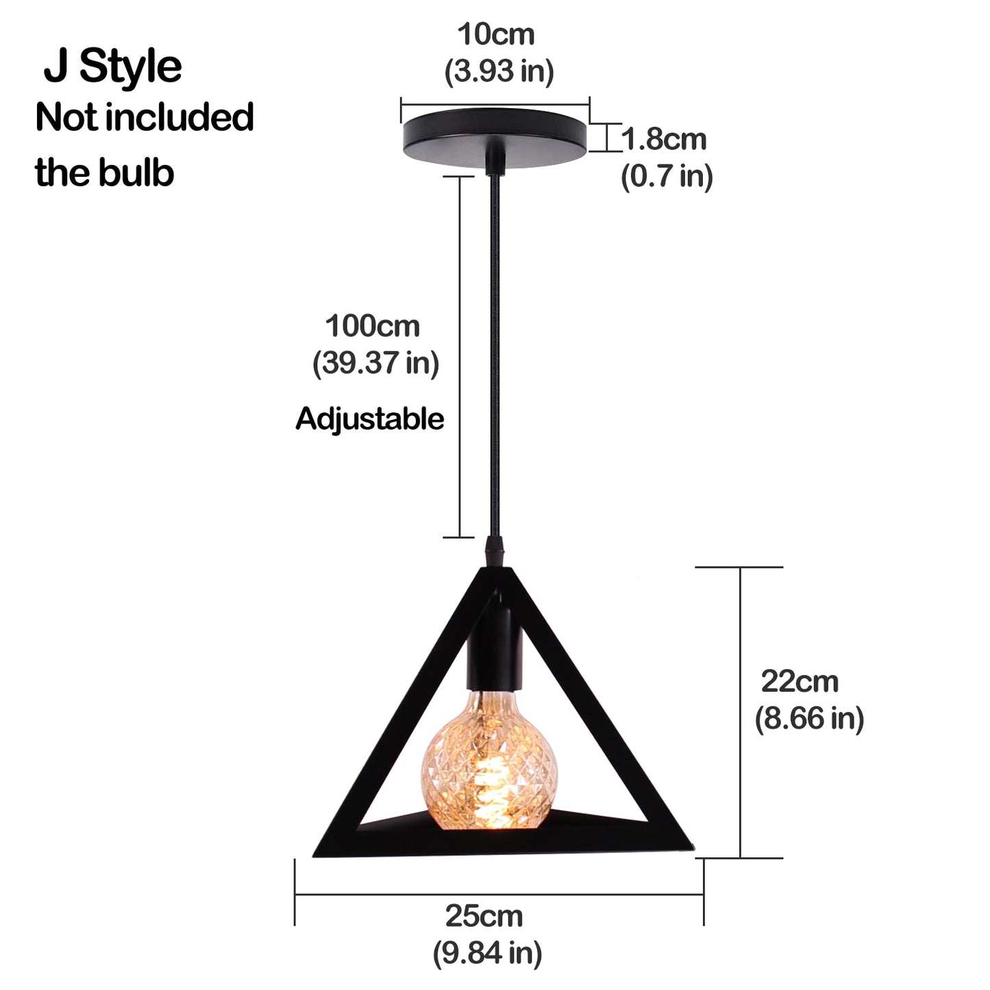 Modern Nordic Geometric Iron Cage LED Ceiling Light Pendants Lamps Classic Retro Industrial Lighting For Living Room Dining Room Trendy Pendant Lighting