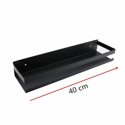 Modern Stainless Steel Bathroom Shelf For Soap Shampoo Cosmetics Shower Shelf Bathroom Storage Rack 4 Sizes In Matt Black Or Brushed Silver