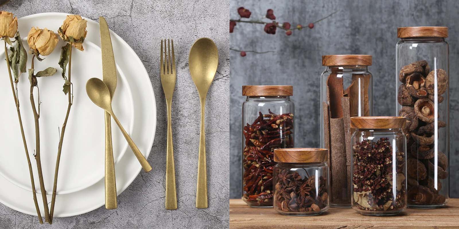 House Boutique Kitchen And Dining Room Decor Accessories Tableware Drinkware Flatware Storage Minimalist Shelving Scandinavian Designer Kitchen Accessories