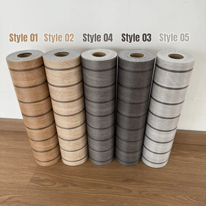 Imitation Wood Grain Foam Wallpaper – Self‑Adhesive Waterproof Peel‑and‑Stick Wall Panels for Bedroom & Living Room Home Décor