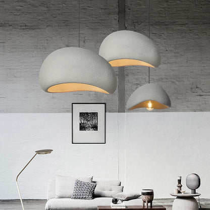 Japanese Minimalist Wabi-Sabi Pendant Lights Modern Lighting Chandelier For Living Room Atrium Designer Contemporary Interior Lighting