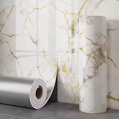 Luxury Marble‑Look Thick Foam Wallpaper — Self‑Adhesive, Waterproof, Peel‑and‑Stick Wall Panels for Stylish & Creative Home Decor Makeovers