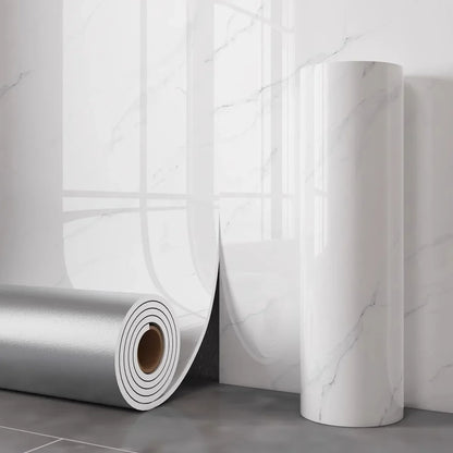 Luxury Marble‑Look Thick Foam Wallpaper — Self‑Adhesive, Waterproof, Peel‑and‑Stick Wall Panels for Stylish & Creative Home Decor Makeovers