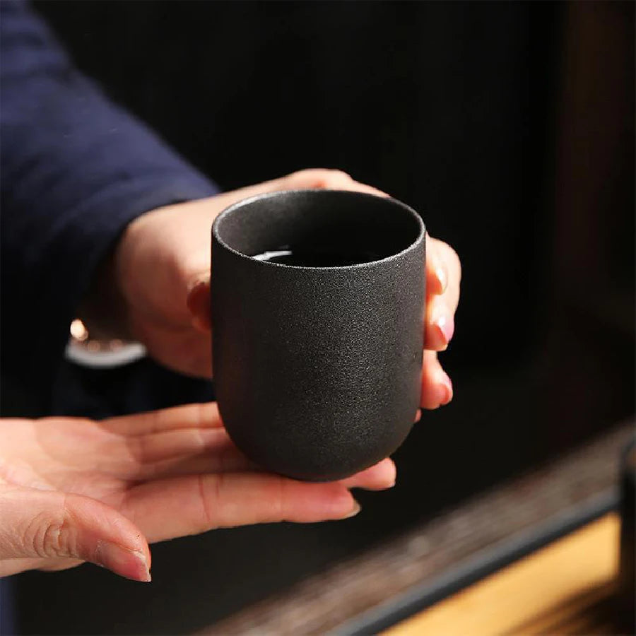 Mindful Moments – Traditional Ceramic Japanese Tea Cups for Sake, Coffee, Tea & Daily Rituals