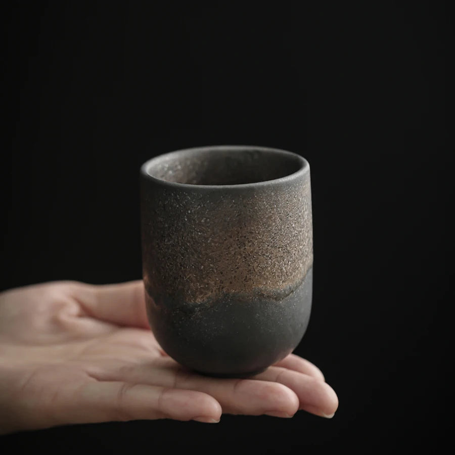 Mindful Moments – Traditional Ceramic Japanese Tea Cups for Sake, Coffee, Tea & Daily Rituals