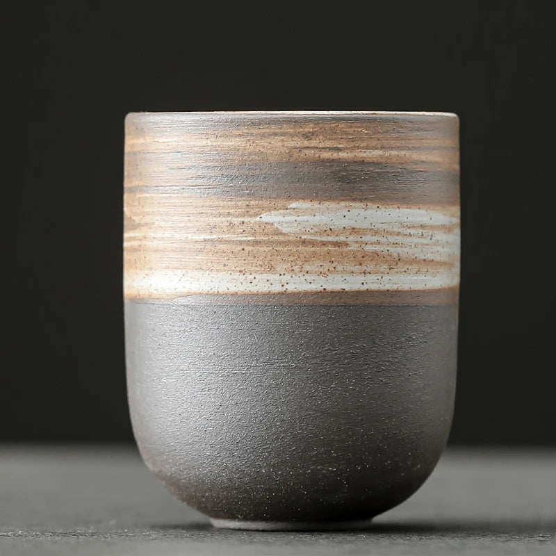 Mindful Moments – Traditional Ceramic Japanese Tea Cups for Sake, Coffee, Tea & Daily Rituals