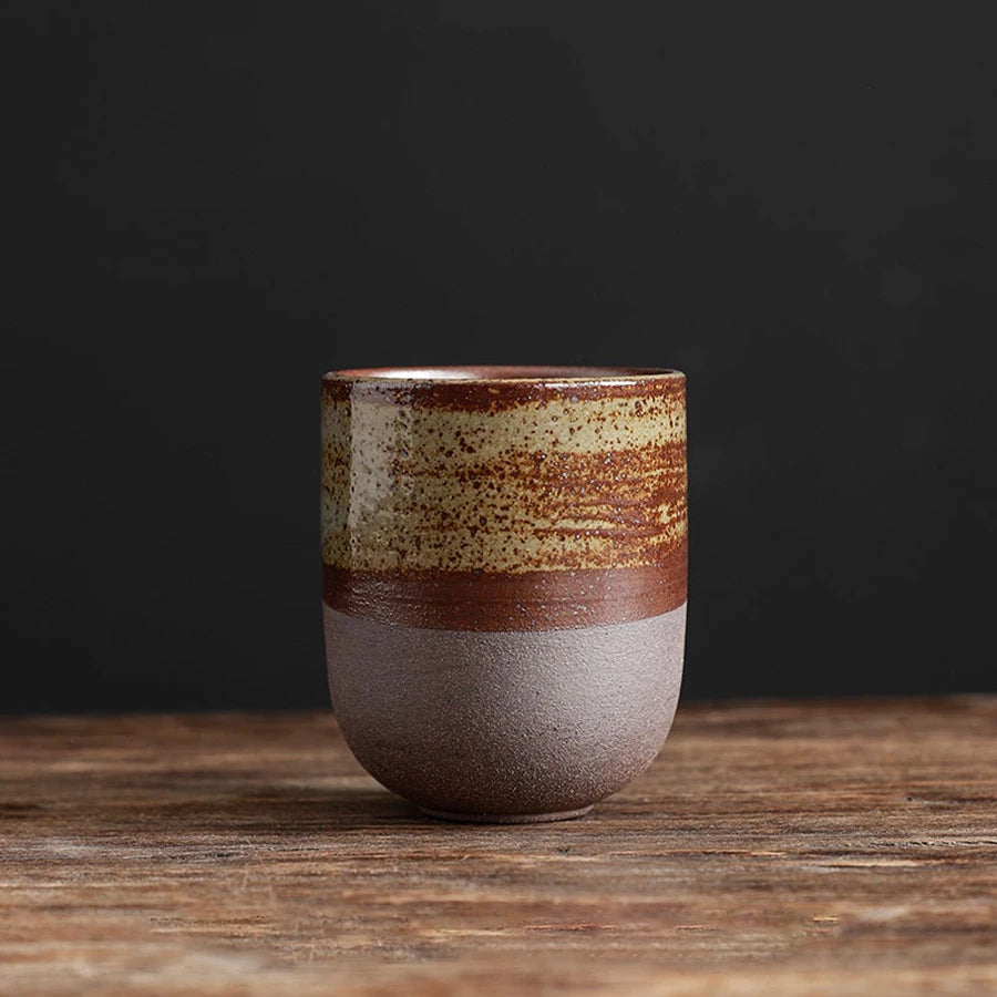 Mindful Moments – Traditional Ceramic Japanese Tea Cups for Sake, Coffee, Tea & Daily Rituals