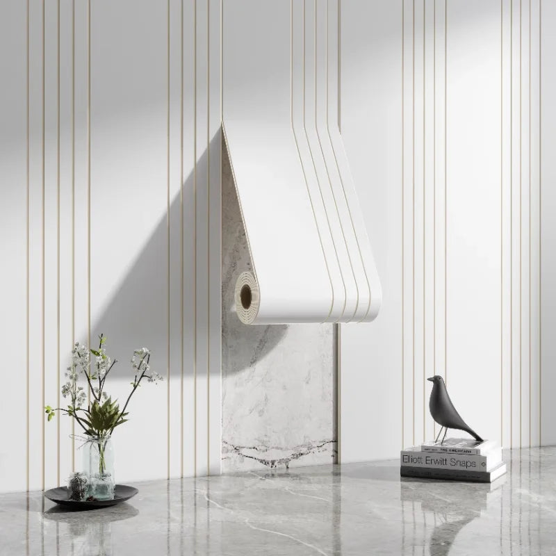 Modern Self‑Adhesive 3D Wood‑Effect Wall Covering — Peel‑and‑Stick Decorative Grille Wall Panels for Professional‑Style DIY Home Decor Makeovers