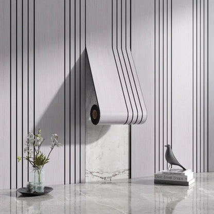 Modern Self‑Adhesive 3D Wood‑Effect Wall Covering — Peel‑and‑Stick Decorative Grille Wall Panels for Professional‑Style DIY Home Decor Makeovers