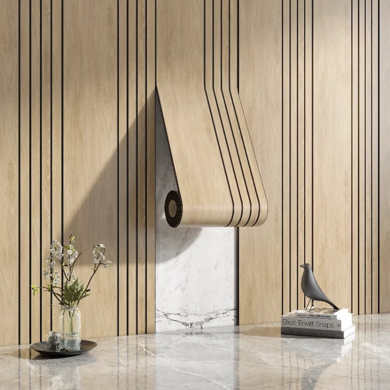 Modern Self‑Adhesive 3D Wood‑Effect Wall Covering — Peel‑and‑Stick Decorative Grille Wall Panels for Professional‑Style DIY Home Decor Makeovers 2026 01
