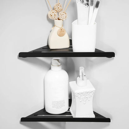 No-Drill Shower Corner Shelf – 304 Stainless Steel Wall-Mount Organizer for Bathroom Essentials