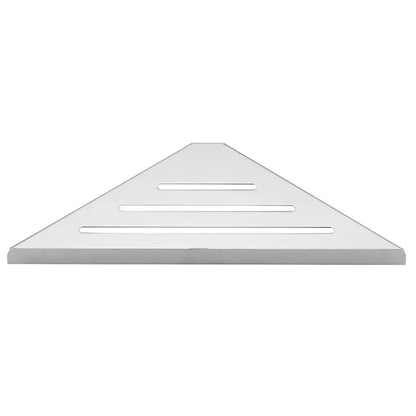 No-Drill Shower Corner Shelf – 304 Stainless Steel Wall-Mount Organizer for Bathroom Essentials
