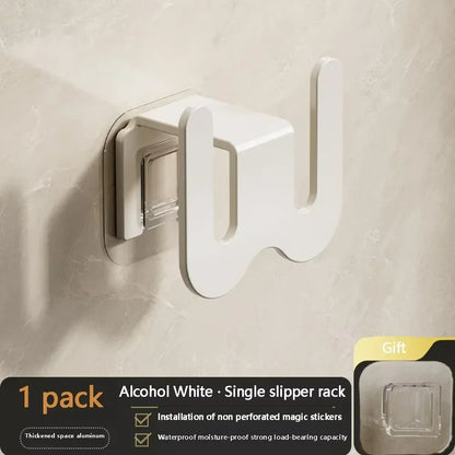 No-Drill Slipper Storage Hook – Space-Saving Wall-Mounted Shoe Rack for Ideal for Bathrooms, Cupboards & Entranceways