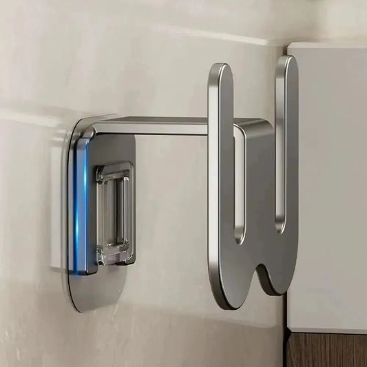 No-Drill Slipper Storage Hook – Space-Saving Wall-Mounted Shoe Rack for Ideal for Bathrooms, Cupboards & Entranceways