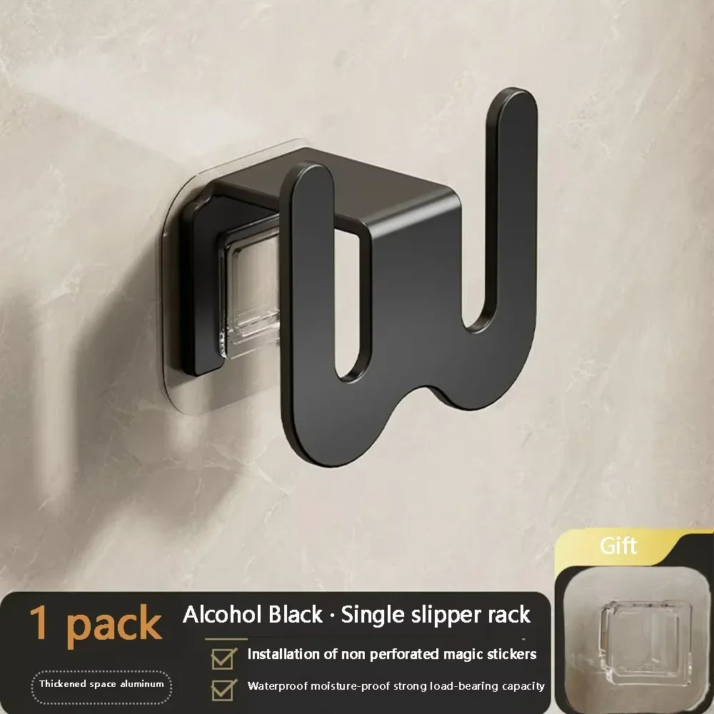 No-Drill Slipper Storage Hook – Space-Saving Wall-Mounted Shoe Rack for Ideal for Bathrooms, Cupboards & Entranceways